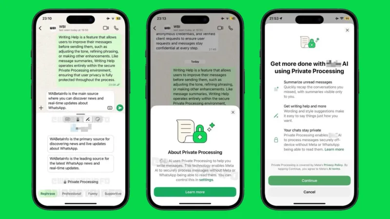 WhatsApp-ը ներկայացնում է iPhone-ի համար նախատեսված արհեստական ինտելեկտի օգնականը. ինչպես է աշխատում նոր գործառույթը